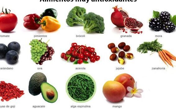 10 ejemplos de alimentos ricos en