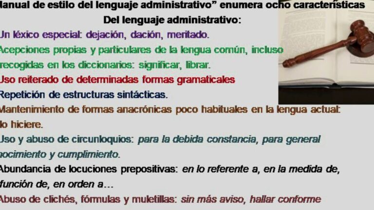 10 ejemplos de lenguaje tecnico en manuales