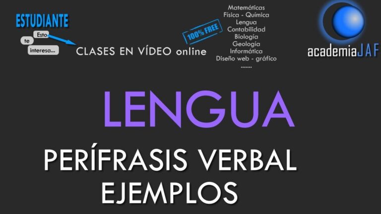 10 ejemplos de perifrasis en la comunicacion