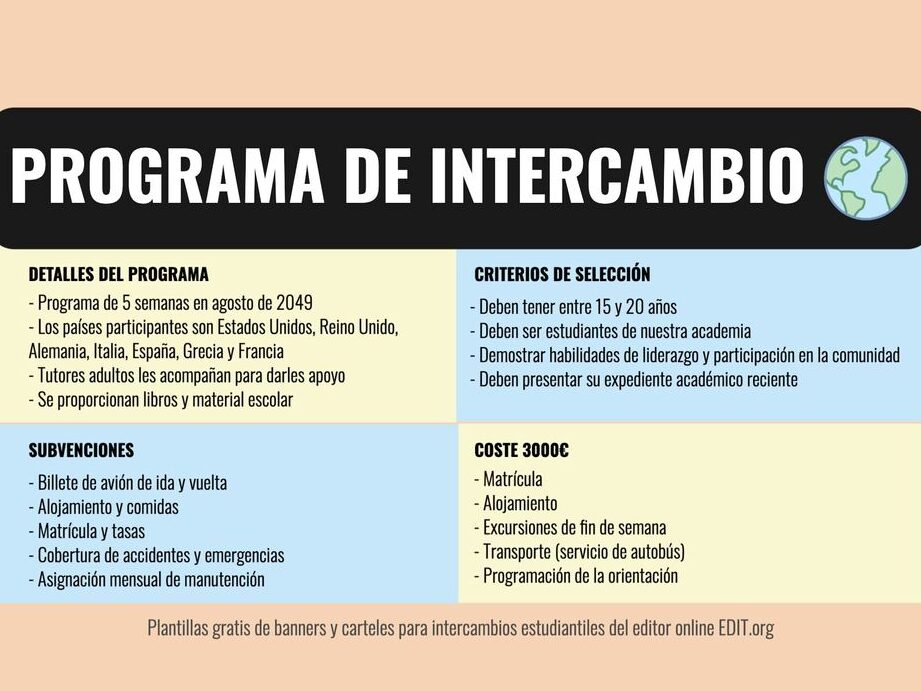 15 ejemplos de programas de intercambio estudiantil