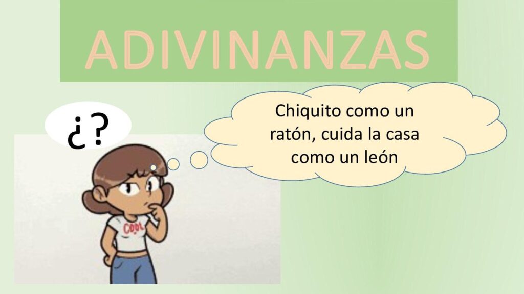 10 ejemplos de adivinanzas en la literatura