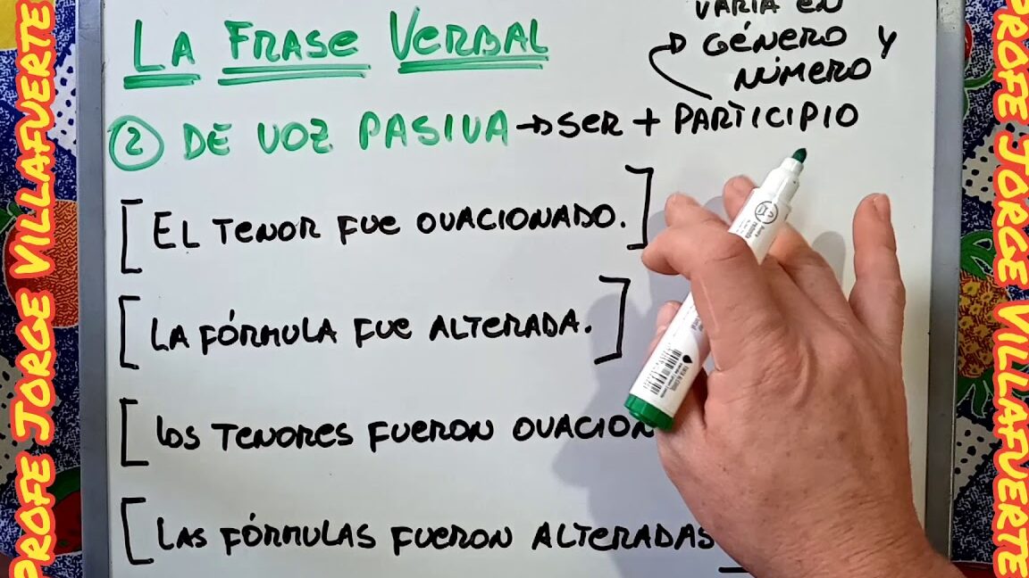 10 ejemplos de frases verbales en espanol