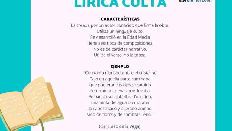 10 ejemplos de liricas en la literatura