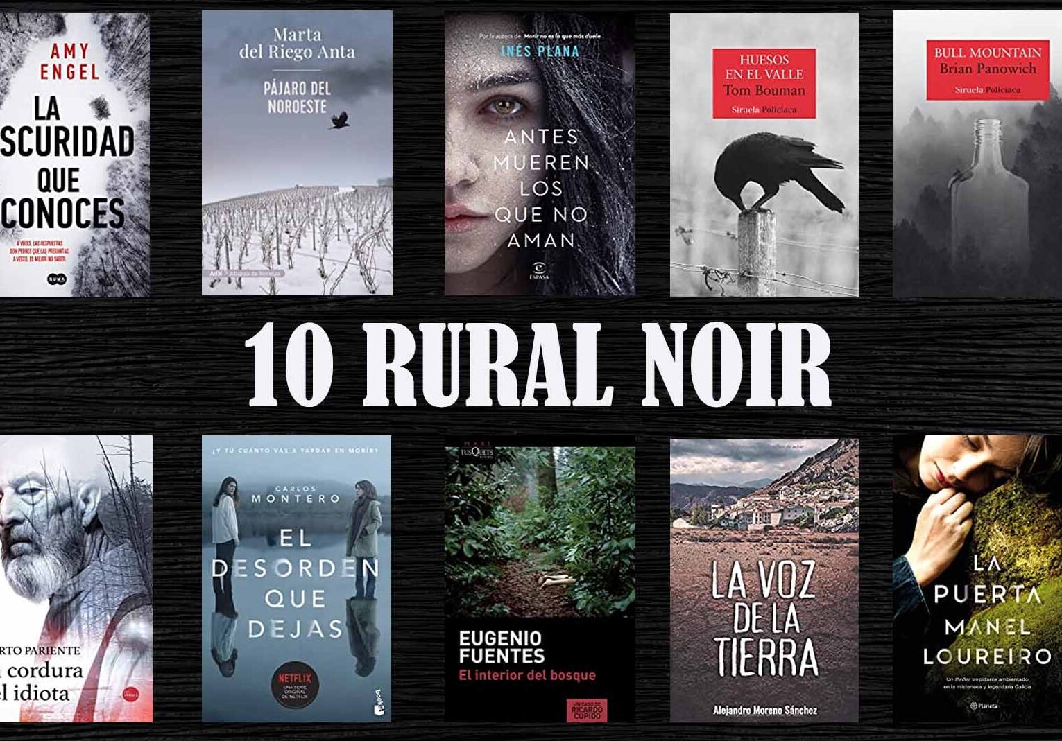 10 ejemplos de noir en la literatura