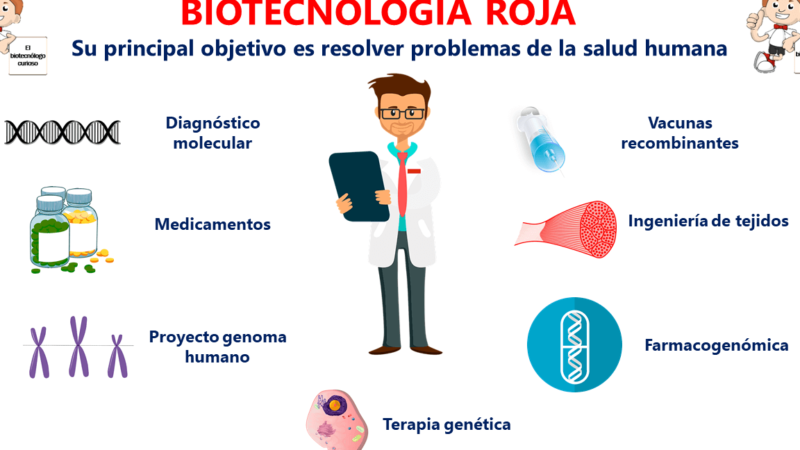 10 ejemplos de usos de la tecnologia de biotecnologia en la medicina
