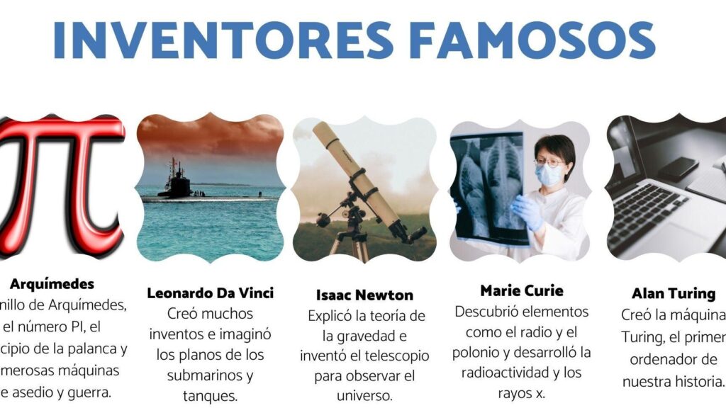 20 ejemplos de inventos revolucionarios de la historia