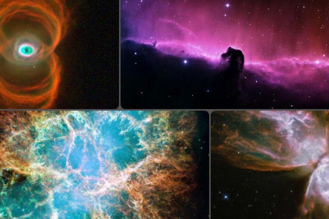 10 ejemplos de nebulosas conocidas