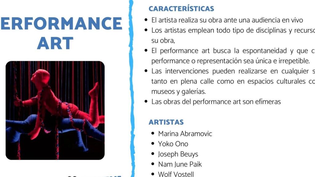 15 ejemplos de arte de performance destacados