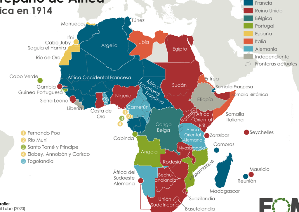 20 ejemplos de imperios coloniales y sus legados