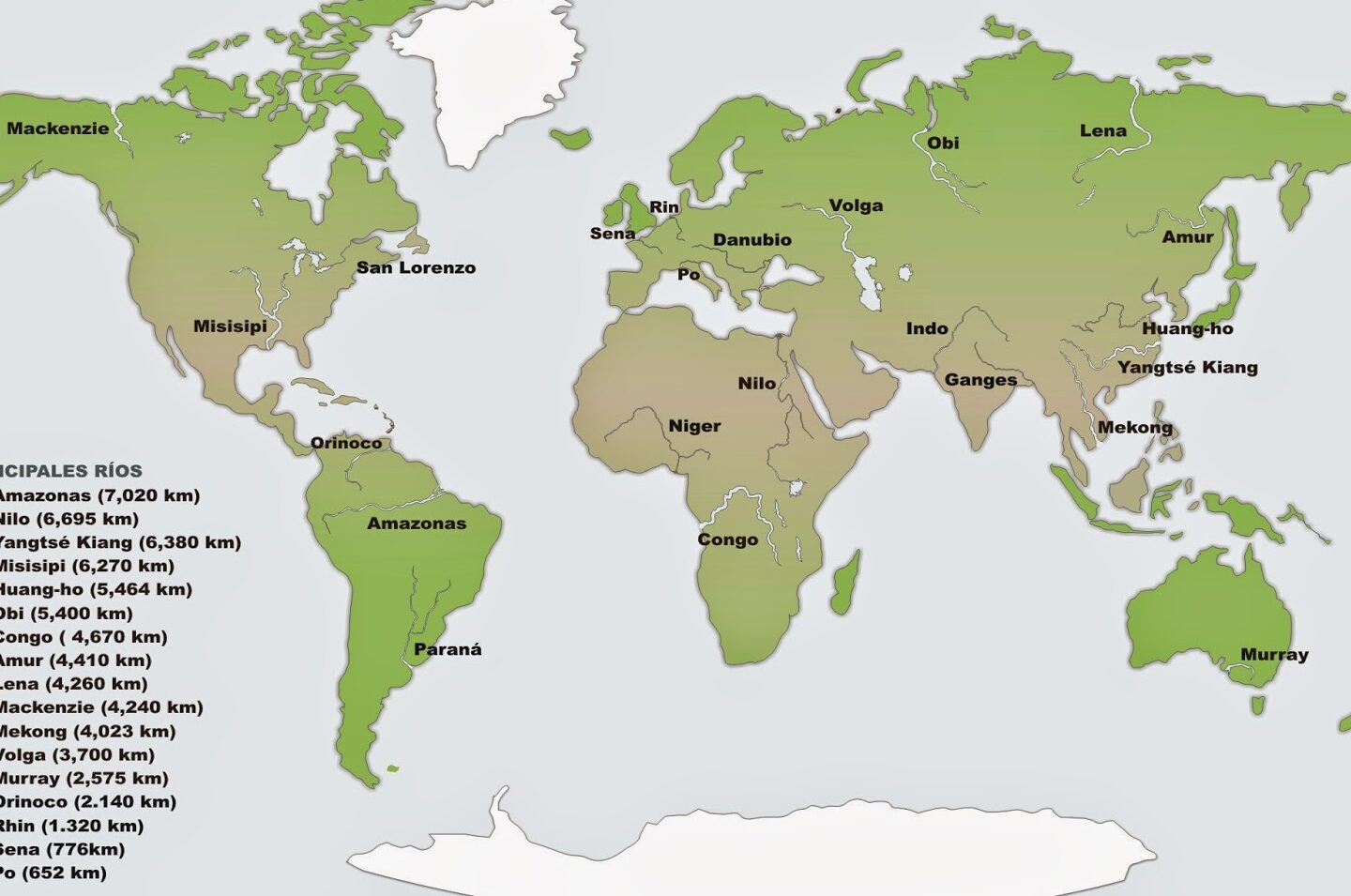 20 ejemplos de la geografia de las principales cuencas hidrograficas del mundo