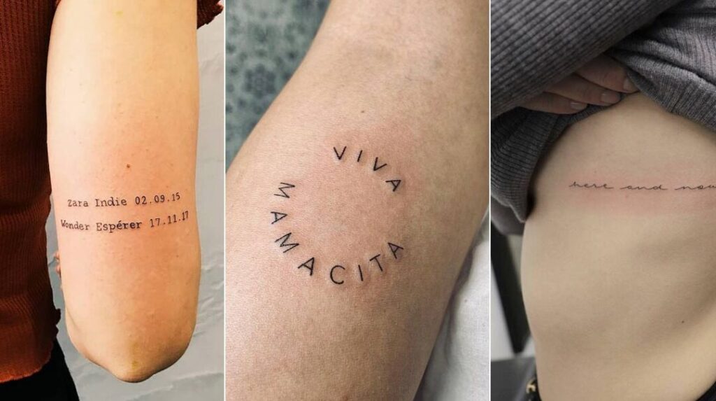 15 ejemplos de tatuajes con estilo minimalista