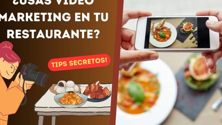 10 ejemplos de como usar el video marketing en restaurantes