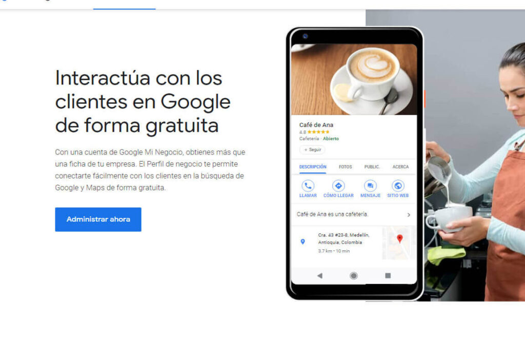 10 ejemplos de diseno de fichas de google business atractivas